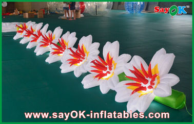 Khá Inflatable Chiếu Sáng Trang Trí / Inflatable Led Flower Chain Đối Wedding Party