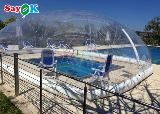 Ngoài trời tùy chỉnh minh bạch rõ ràng chống nước PVC bơi phủ lều mùa đông bao vây Bubble Dome
