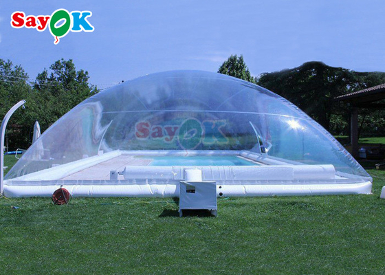 Ngoài trời tùy chỉnh minh bạch rõ ràng chống nước PVC bơi phủ lều mùa đông bao vây Bubble Dome