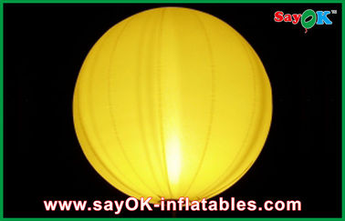 Màu vàng / xanh LED Balloon Lights Chrismas Sân khấu Inflatable trang trí
