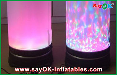 Cột chiếu sáng trang trí chiếu sáng Inflatable với ánh sáng LED