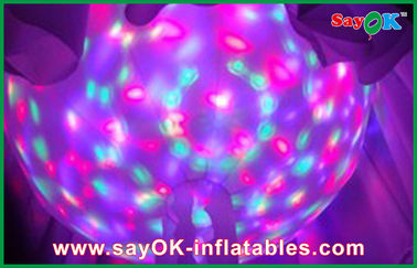 Đầy màu sắc LED sứa Inflatable chiếu sáng trang trí cho kỳ nghỉ